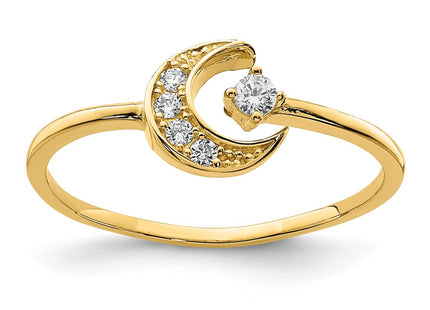 14k Yellow Gold Rings Style K6421 - Classique Jewelry Inc.
