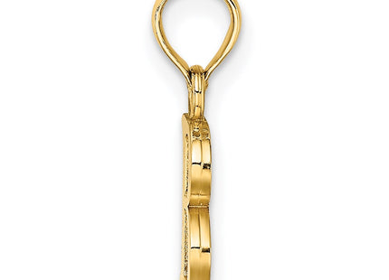 14k Yellow Gold Pendants Style K6423B - Classique Jewelry Inc.