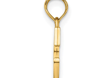 14k Yellow Gold Pendants Style K6423C - Classique Jewelry Inc.