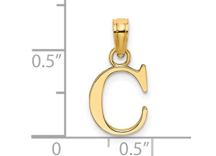 14k Yellow Gold Pendants Style K6423C - Classique Jewelry Inc.