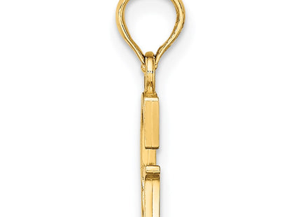 14k Yellow Gold Pendants Style K6423G - Classique Jewelry Inc.