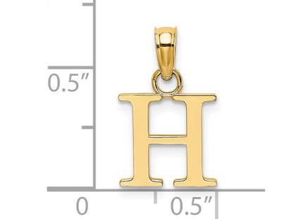 14k Yellow Gold Pendants Style K6423H - Classique Jewelry Inc.