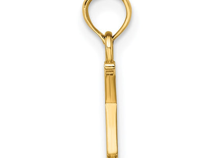 14k Yellow Gold Pendants Style K6423K - Classique Jewelry Inc.