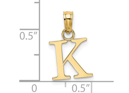 14k Yellow Gold Pendants Style K6423K - Classique Jewelry Inc.