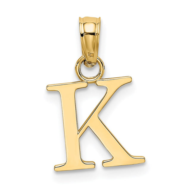 14k Yellow Gold Pendants Style K6423K - Classique Jewelry Inc.
