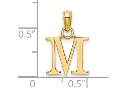 14k Yellow Gold Pendants Style K6423M - Classique Jewelry Inc.