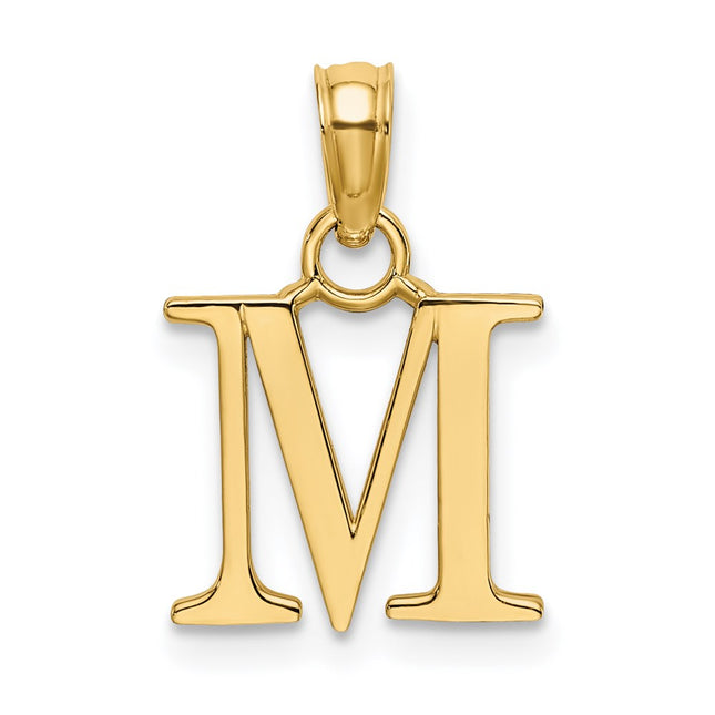 14k Yellow Gold Pendants Style K6423M - Classique Jewelry Inc.