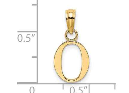 14k Yellow Gold Pendants Style K6423O - Classique Jewelry Inc.