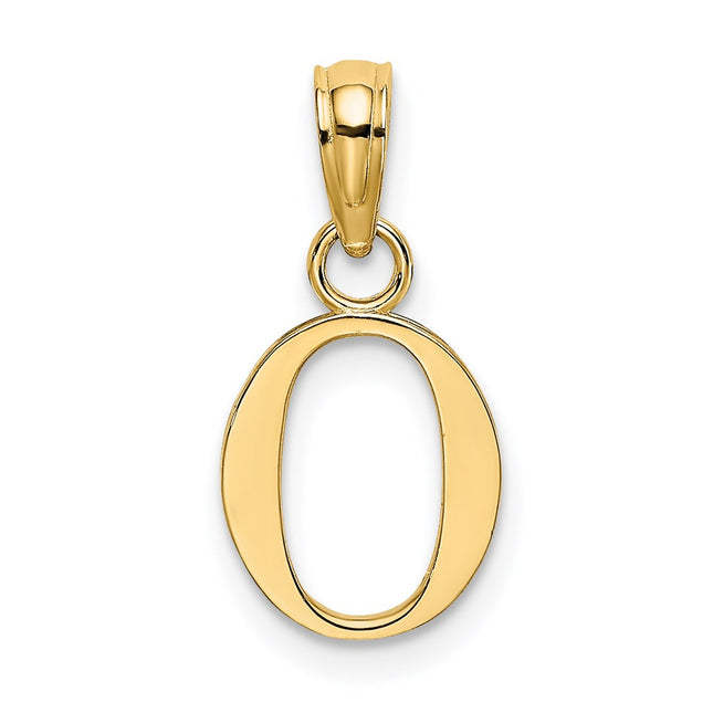 14k Yellow Gold Pendants Style K6423O - Classique Jewelry Inc.