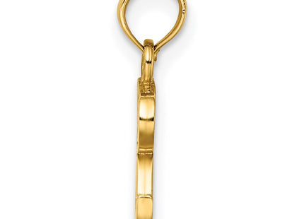 14k Yellow Gold Pendants Style K6423R - Classique Jewelry Inc.