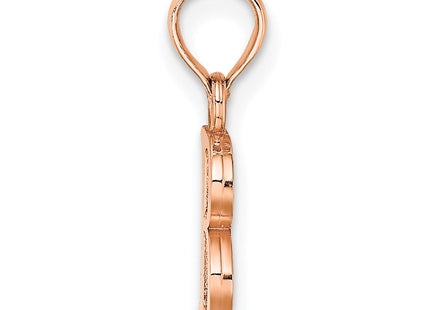 14k Rose Gold Pendants Style K6423RB - Classique Jewelry Inc.