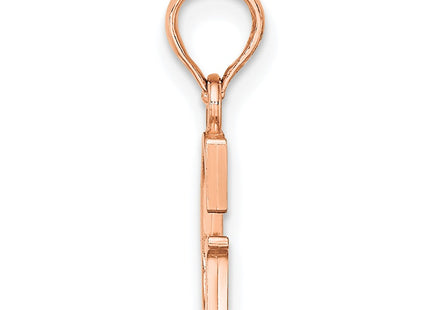 14k Rose Gold Pendants Style K6423RG - Classique Jewelry Inc.