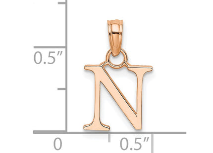 14k Rose Gold Pendants Style K6423RN - Classique Jewelry Inc.