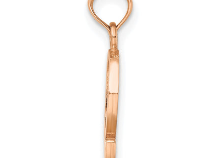 14k Rose Gold Pendants Style K6423RQ - Classique Jewelry Inc.