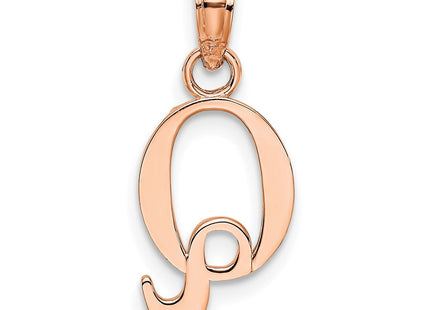 14k Rose Gold Pendants Style K6423RQ - Classique Jewelry Inc.