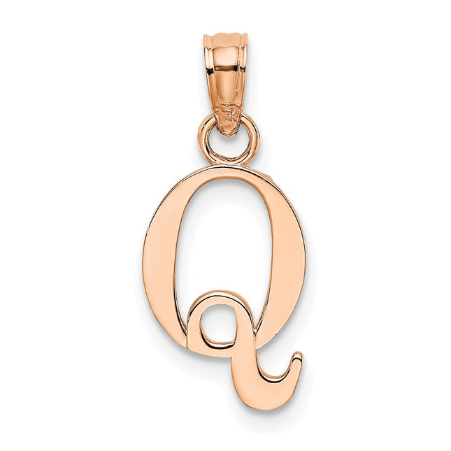 14k Rose Gold Pendants Style K6423RQ - Classique Jewelry Inc.