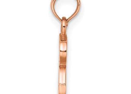14k Rose Gold Pendants Style K6423RR - Classique Jewelry Inc.