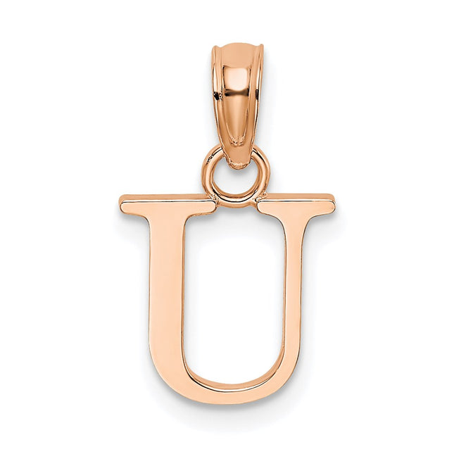 14k Rose Gold Pendants Style K6423RU - Classique Jewelry Inc.