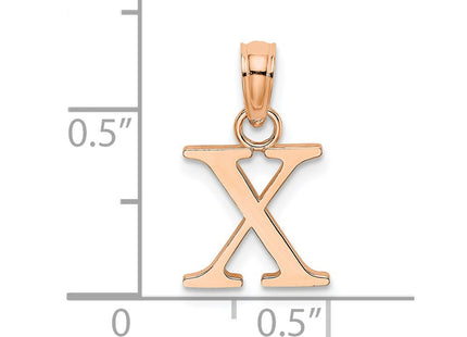 14k Rose Gold Pendants Style K6423RX - Classique Jewelry Inc.