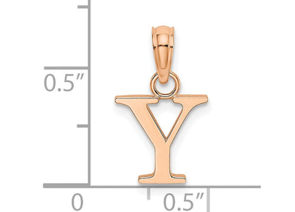 14k Rose Gold Pendants Style K6423RY - Classique Jewelry Inc.