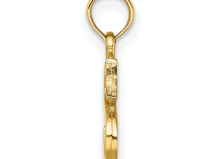 14k Yellow Gold Pendants Style K6423S - Classique Jewelry Inc.