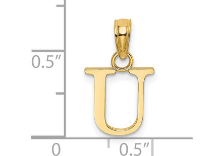 14k Yellow Gold Pendants Style K6423U - Classique Jewelry Inc.
