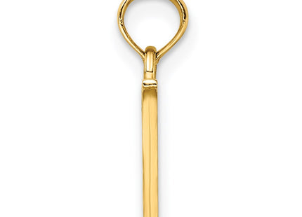 14k Yellow Gold Pendants Style K6423V - Classique Jewelry Inc.