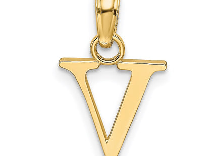 14k Yellow Gold Pendants Style K6423V - Classique Jewelry Inc.