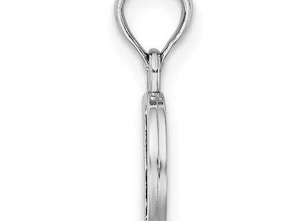 14k White Gold Pendants Style K6423WD - Classique Jewelry Inc.