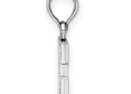 14k White Gold Pendants Style K6423WE - Classique Jewelry Inc.