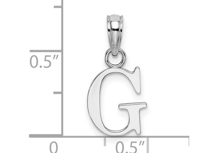 14k White Gold Pendants Style K6423WG - Classique Jewelry Inc.