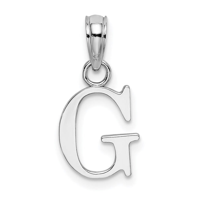 14k White Gold Pendants Style K6423WG - Classique Jewelry Inc.
