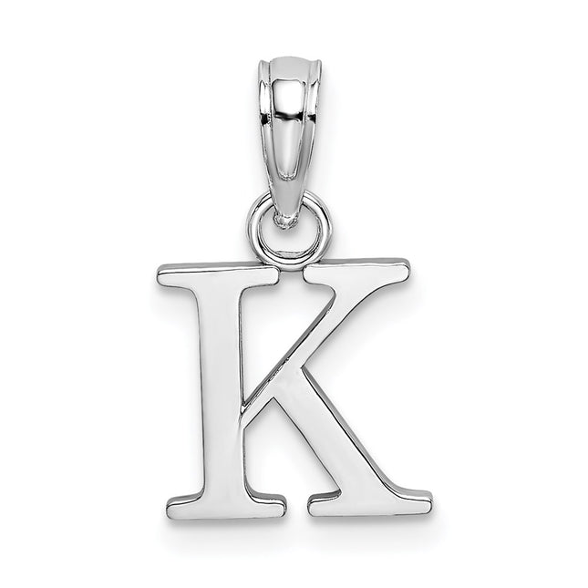 14k White Gold Pendants Style K6423WK - Classique Jewelry Inc.