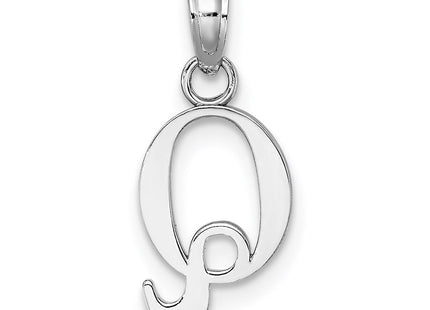 14k White Gold Pendants Style K6423WQ - Classique Jewelry Inc.