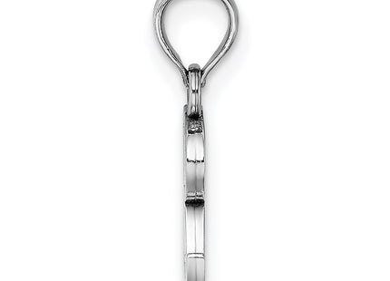 14k White Gold Pendants Style K6423WR - Classique Jewelry Inc.