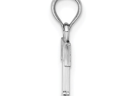 14k White Gold Pendants Style K6423WT - Classique Jewelry Inc.