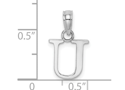 14k White Gold Pendants Style K6423WU - Classique Jewelry Inc.