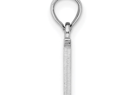 14k White Gold Pendants Style K6423WV - Classique Jewelry Inc.