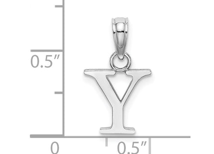 14k White Gold Pendants Style K6423WY - Classique Jewelry Inc.