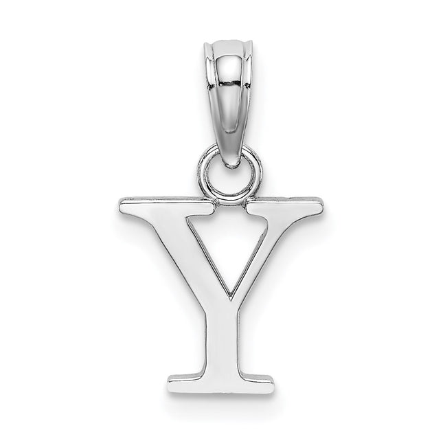 14k White Gold Pendants Style K6423WY - Classique Jewelry Inc.