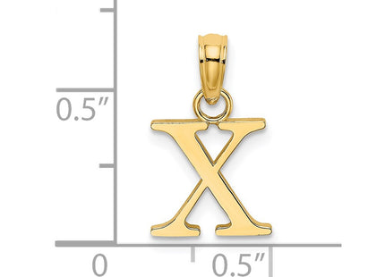 14k Yellow Gold Pendants Style K6423X - Classique Jewelry Inc.