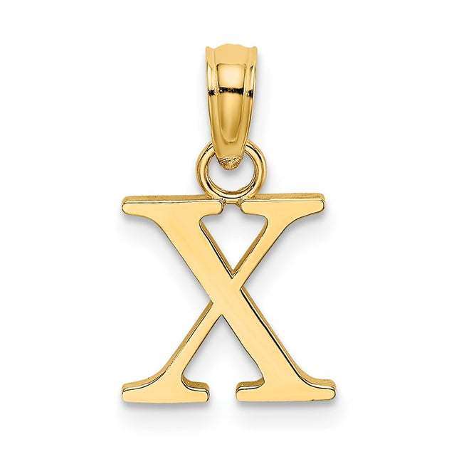 14k Yellow Gold Pendants Style K6423X - Classique Jewelry Inc.