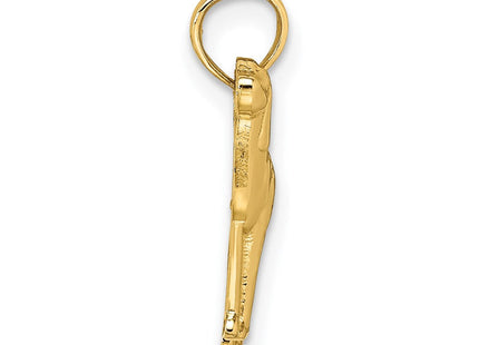 14k Polished Dog Charm (Style K6453)