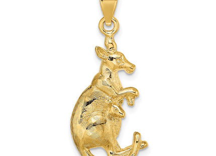 14k Yellow Gold Pendants Style K6487 - Classique Jewelry Inc.