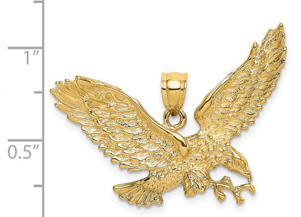 14K gold charm, another view