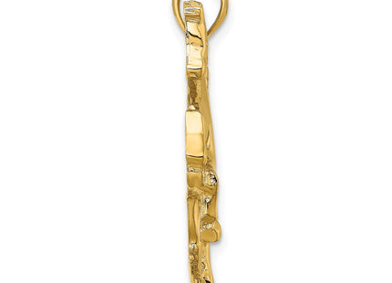 14K gold charm, alternate view