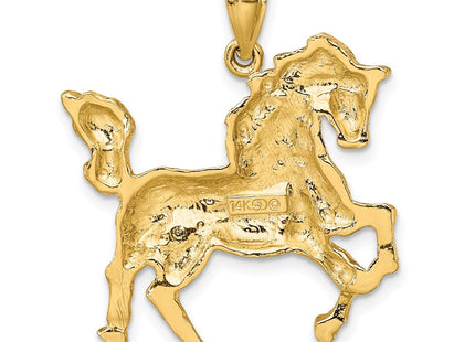 14K gold charm, further view