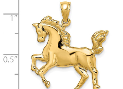 14K gold charm, another view