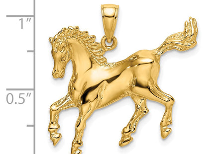 14K Horse Charm (Style K6544)