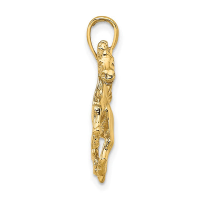 14K Horse Charm, 25.75 x 20.9mm